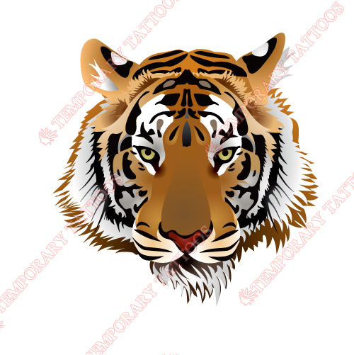 Tiger Customize Temporary Tattoos Stickers NO.8891